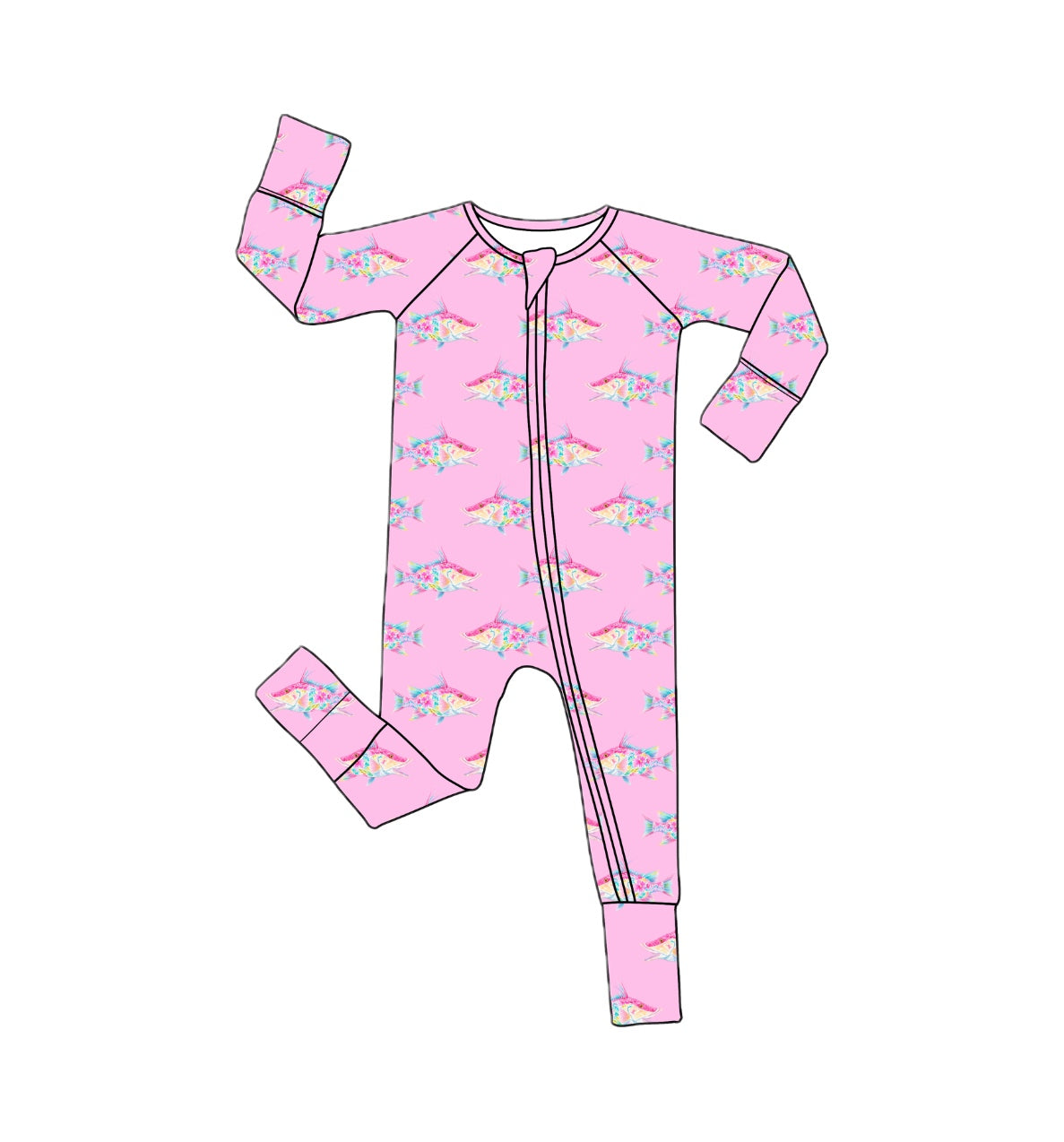 *PREORDER*  Hogfish - Bamboo Zippy Sleeper Pajamas