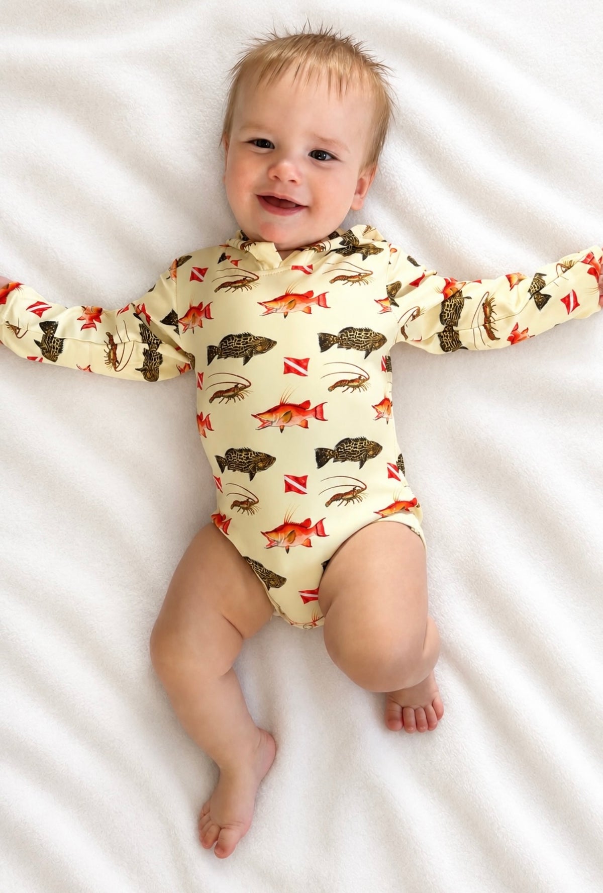 *PREORDER* Reef Raiders - Sun Protective Hooded SunTide™ Bodysuit