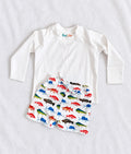 Offshore Fish Swim Outfit - Shorts & Rash Guard included - READY TO SHIP