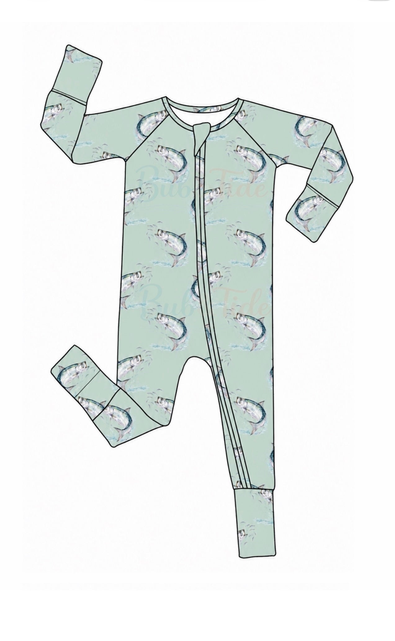 *PREORDER* Tarpon - Bamboo Zippy Sleeper Pajamas
