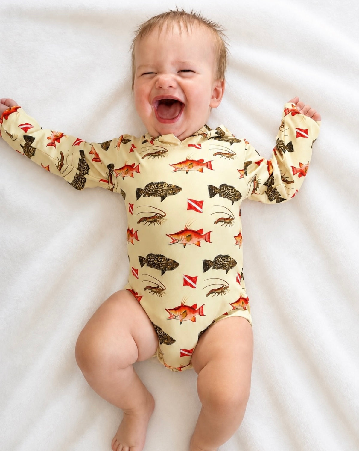 *PREORDER* Reef Raiders - Sun Protective Hooded SunTide™ Bodysuit