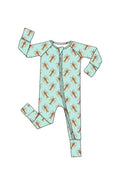*PREORDER* Lowtide Lobster - Bamboo Zippy Sleeper Pajamas