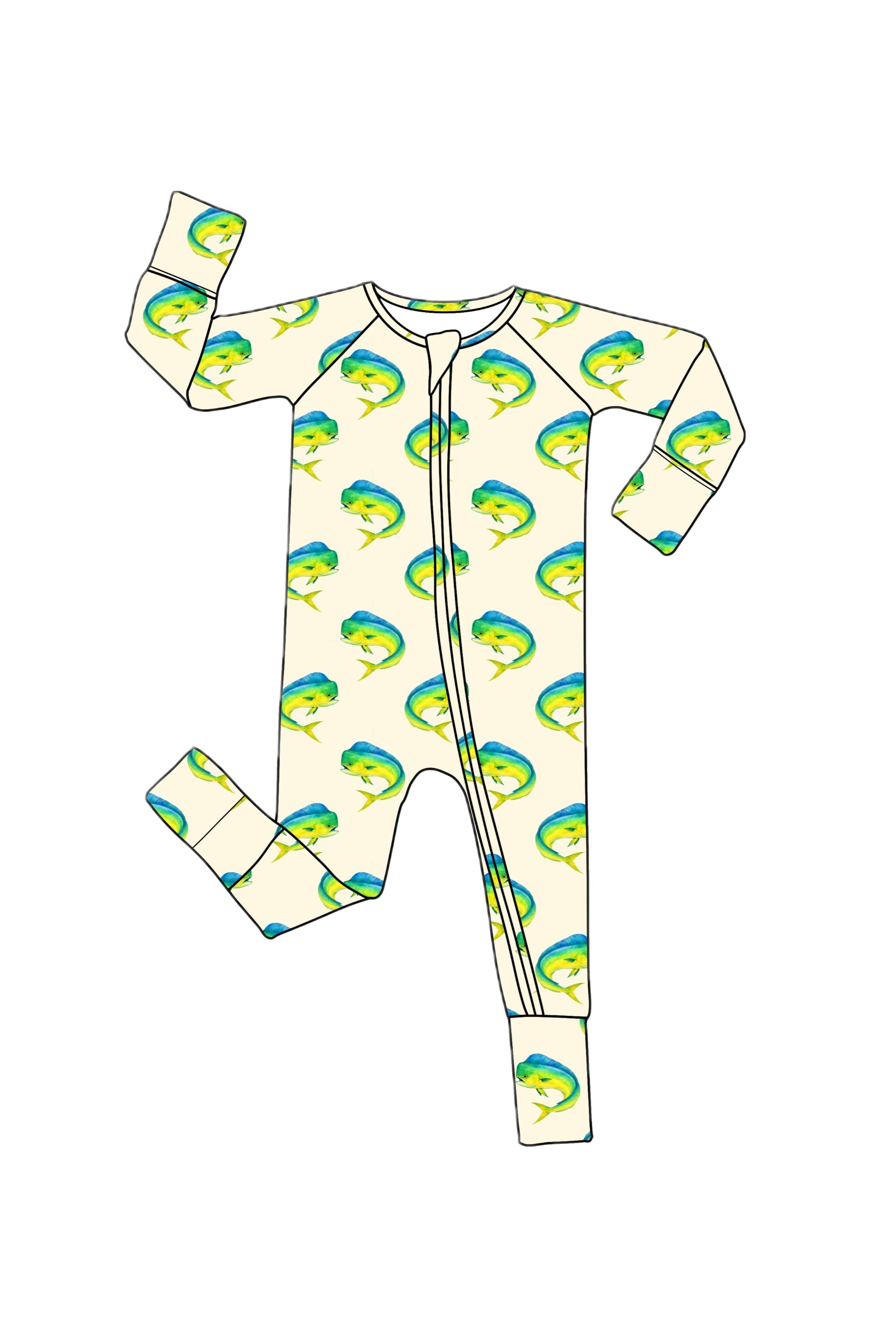 *PREORDER*  Mahi - Bamboo Zippy Sleeper Pajamas