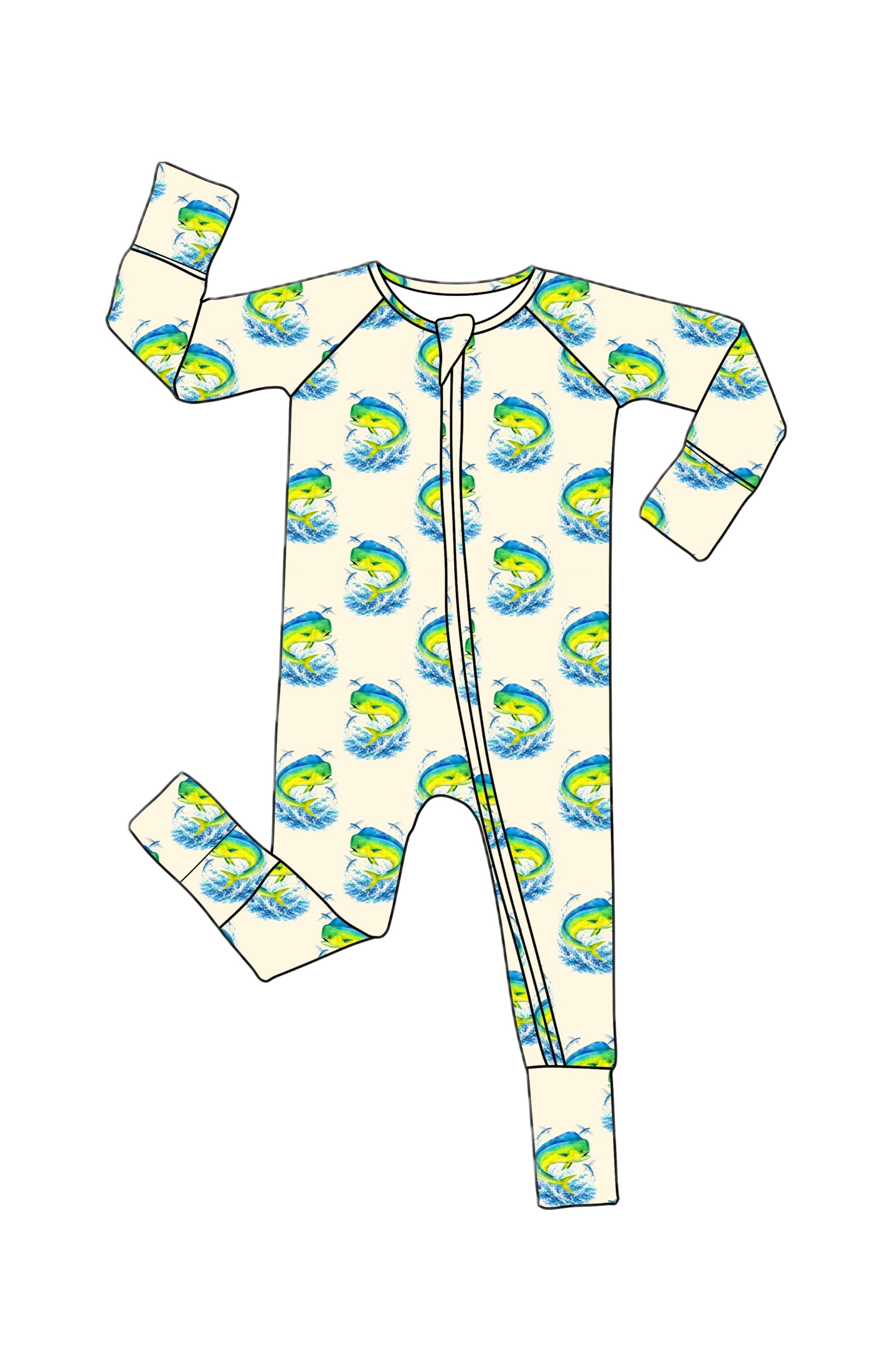 *PREORDER*  Mahi - Bamboo Zippy Sleeper Pajamas
