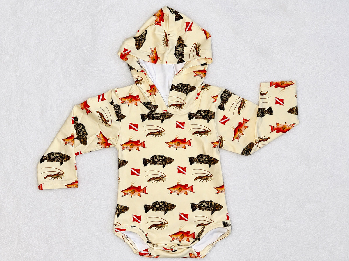 *PREORDER* Reef Raiders - Sun Protective Hooded SunTide™ Bodysuit