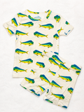 Mahi Mayhem - Bamboo 2-Piece Pajamas - READY TO SHIP