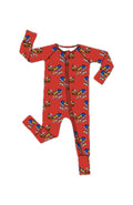 *PREORDER*  - Sleighin’ the Seas - Bamboo Zippy Sleeper Pajamas - Christmas Print