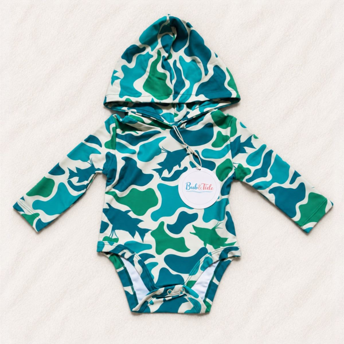 Hogfish Hideout - Sun Protective Hooded SunTide™ Bodysuit
