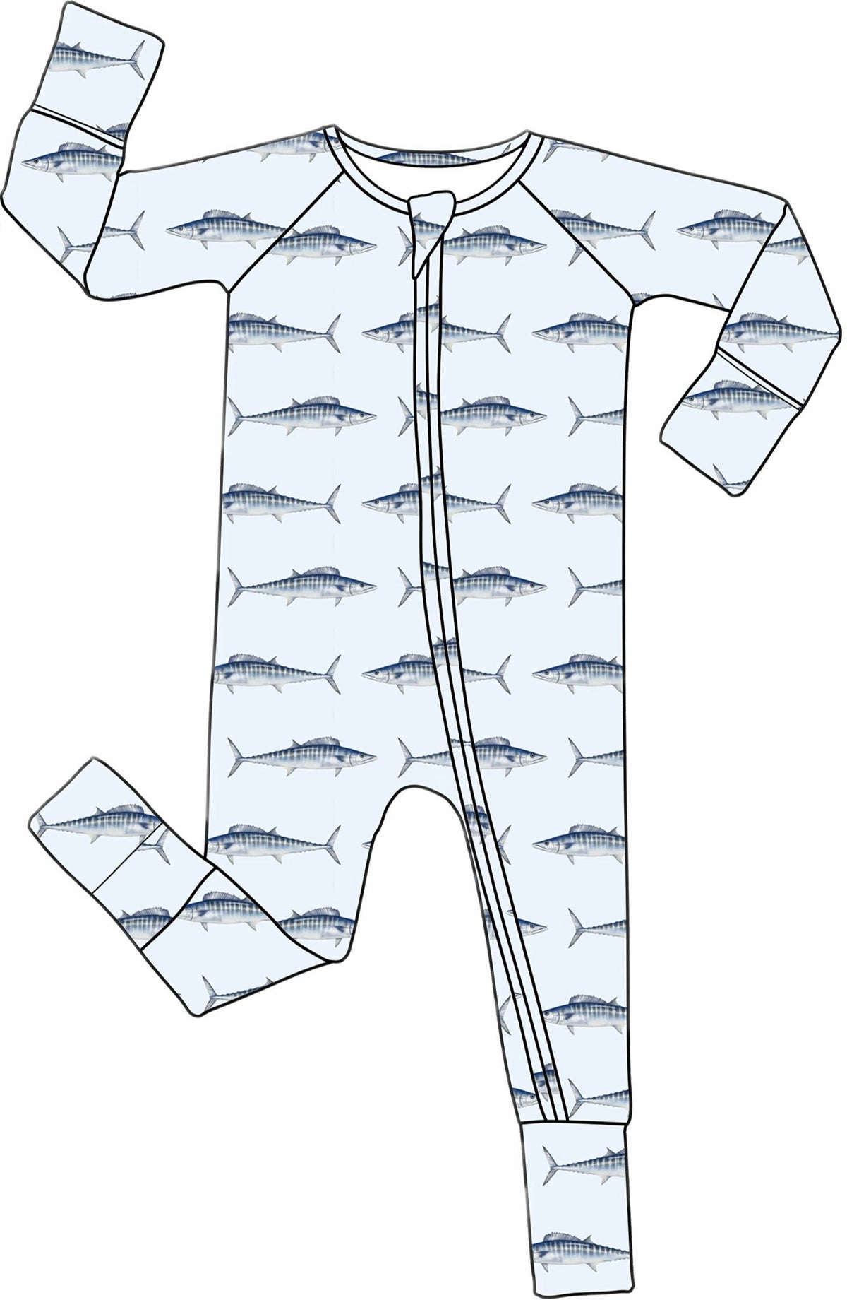 Wahoo Wonder - Bamboo Zippy Sleeper Pajamas - PRE ORDER