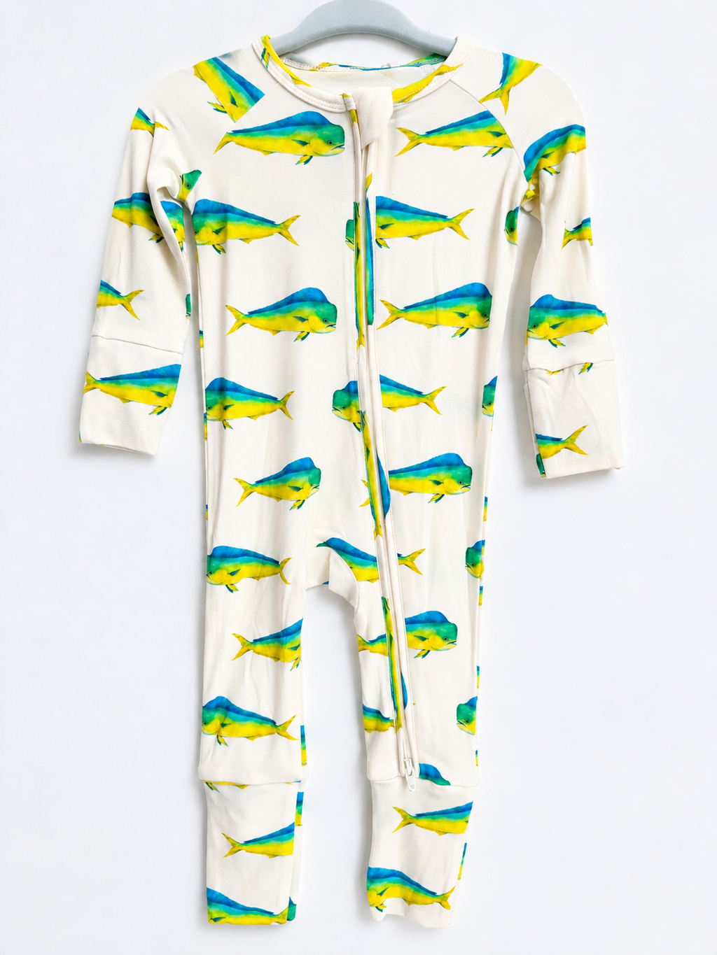 Mahi Mayhem - Bamboo Zippy Sleeper Pajamas - Ready to Ship