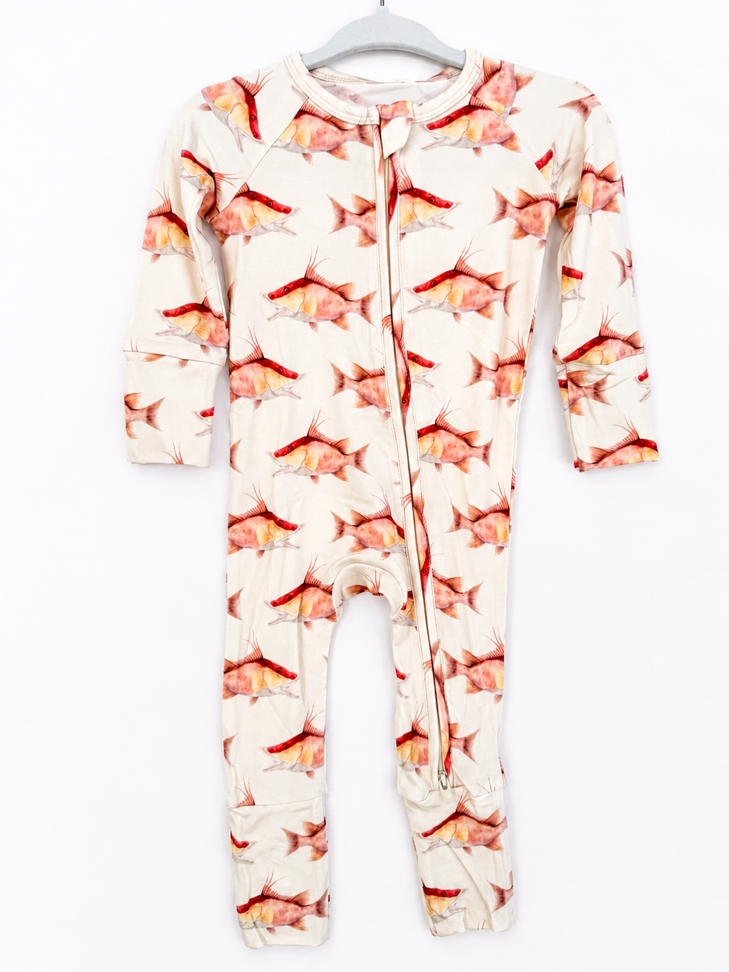 Hogfish Horizon - Bamboo Zippy Sleeper Pajamas - Ready to Ship