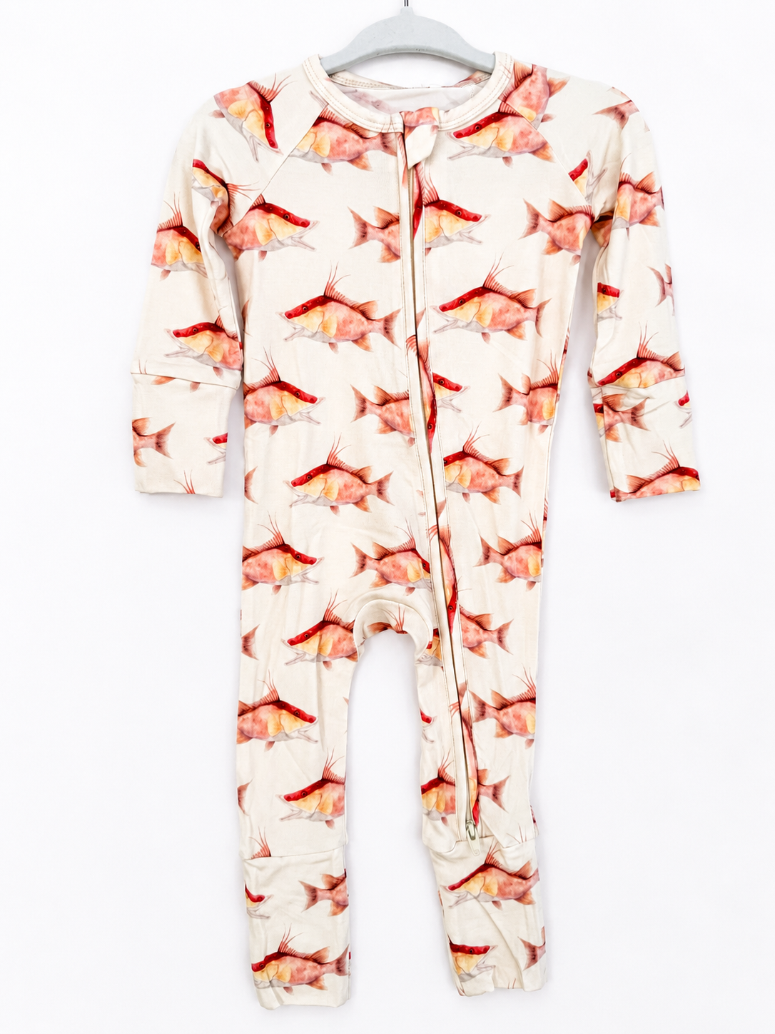 Hogfish Horizon - Bamboo Zippy Sleeper Pajamas - Ready to Ship