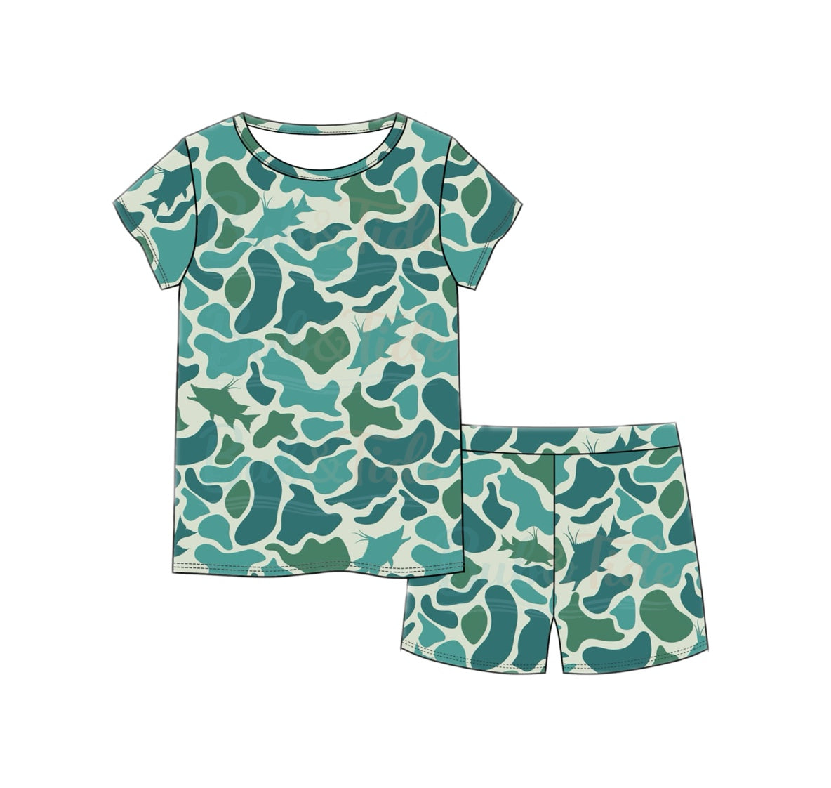 *PREORDER* Hogfish Hideout - Bamboo 2-Piece Pajamas