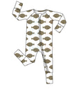 *PREORDER* Flounder Flats - Bamboo Zippy Sleeper Pajamas